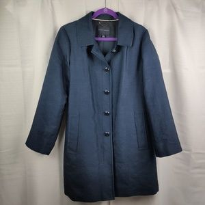 Banana Republic Coat Dark Blue in Size XL